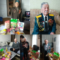 Группа компаний «Акун» поздравила ветеранов Великой Отечественной войны с праздником 9 мая